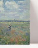 Claude Monet - Felder um Argenteuil (1875)