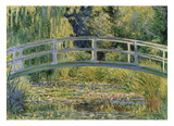 Claude Monet - Japanische Brücke über den Seerosenteich (1899)