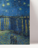 Vincent van Gogh - Sternennacht über die Rhône (1888)