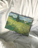 Vincent van Gogh - Grünes Weizenfeld mit Zypressen (1889)