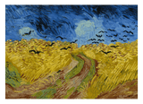 Vincent van Gogh - Weizenfeld mit Krähen (1890)
