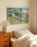 Vincent van Gogh - Strohgedeckte Landhäuser (1890)