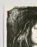 Edward Munch - Die Brosche - Eva Mudocci (1903)