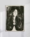 Edward Munch - Die Brosche - Eva Mudocci (1903)