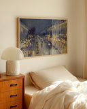 Camille Pissarro - The Boulevard Montmartre at Night