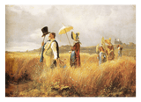 Carl Spitzweg - Sonntagsspaziergang