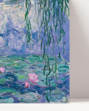 Claude Monet Seerosen Gemälde - Kunstdruck im Querformat