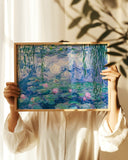 Claude Monet Seerosen Gemälde - Kunstdruck im Querformat