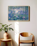 Claude Monet Seerosen Gemälde - Kunstdruck im Querformat