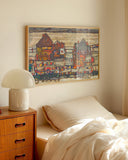 Egon Schiele - Häuser mit bunter Wäsche