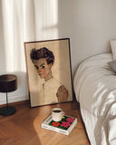 Egon Schiele - Selbstportrait