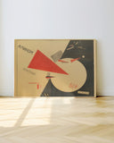 El Lissitzky - BEAT THE WHITES WITH THE RED WEDGE