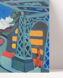 Ernst Ludwig Kirchner - Eisenbahnüberführung Löbtauer Straße in Dresden