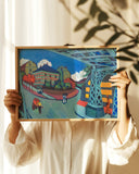 Ernst Ludwig Kirchner - Eisenbahnüberführung Löbtauer Straße in Dresden