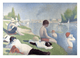 Georges Seurat - Badende in Asnierès (Baigneurs à Asnierès)