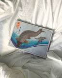 Utagawa Kuniyoshi - Drei Karpfenfische im Wasser