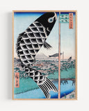 Utagawa Kuniyoshi - Suidobashi-Brücke und Surugadai - 100 berühmte Ansichten von Edo