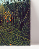 Henri Rousseau - Kampf zwischen Tiger und Büffel