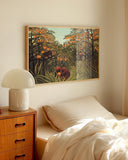 Henri Rousseau - Affen in den Orangen-Bäumen