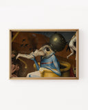 Hieronymus Bosch - Ausschnitt aus "Garten der Lüste" (I)