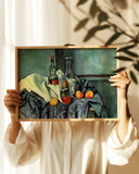 Paul Cézanne - Stillleben Pfefferminzflasche