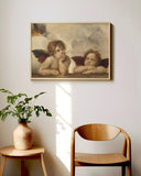 Raphael - Sixtinische Madonna, zwei Engel