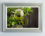 Frische Teezubereitung