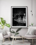 Elegante Drinks - Schwarz-Weiß