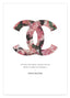 Zitat von Coco Chanel - Mode-Ikone - Rosen