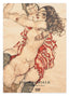 Egon Schiele - Museum-Poster II Zwei sich umarmende Frauen
