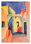 August Macke - Blick auf eine Allee in Tunis