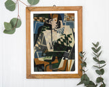 Juan Gris - Harlekin mit einer Gitarre