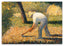 Georges Seurat - Bauer mit Hacke