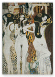 Gustav Klimt - Beethovenfries (linker Teil) (1901)