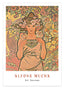 Alfons Mucha - Museum-Poster Frau mit Blumen II