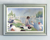Georges Seurat - Badende in Asnierès (Baigneurs à Asnierès)
