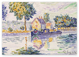 Paul Signac - Blick auf die Seine, Samois