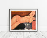 Amedeo Modigliani - Sich räkelnde Nackte