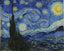 VINCENT VAN GOGH, 1889 - Die Sternennacht (The starry night)