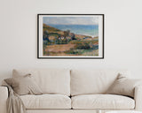 Auguste Renoir - Ansicht der Seeküste nahe Wargemont in Normandie