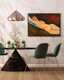 Amedeo Modigliani - Nu Couché au coussin bleu