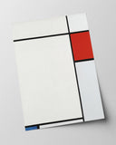 Piet Mondrian - Komposition - Bunte Geometrie