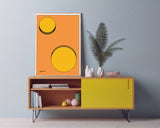 Perspective - No. 002 - Kreise in Orange