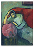 Alexej von Jawlensky - Sitzende Frau