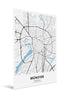 Personalisierter Stadtplan Poster