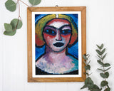 Alexej von Jawlensky - Frauenkopf