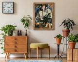 Juan Gris - Harlekin mit einer Gitarre