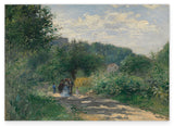 Auguste Renoir - Eine Straße in Louveciennes