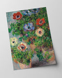 Claude Monet - Anemonen im Topf
