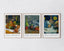 Set aus 3 Postern: "Stillleben"